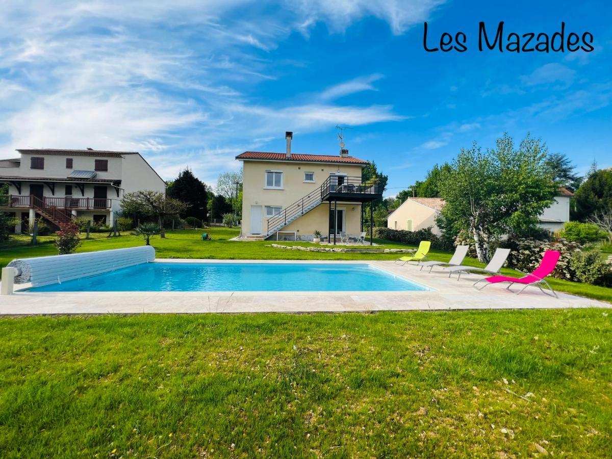 Les Mazades A 10 Min De Perigueux Avec Piscine Chauffee, Meuble De Tourisme Classe 3 Etoiles Annesse-et-Beaulieu Exterior photo