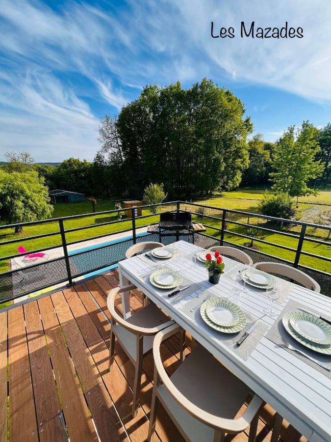 Les Mazades A 10 Min De Perigueux Avec Piscine Chauffee, Meuble De Tourisme Classe 3 Etoiles Annesse-et-Beaulieu Exterior photo